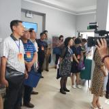 接待人大代表等向导及台湾同胞到访asiagame智慧养老服务中心